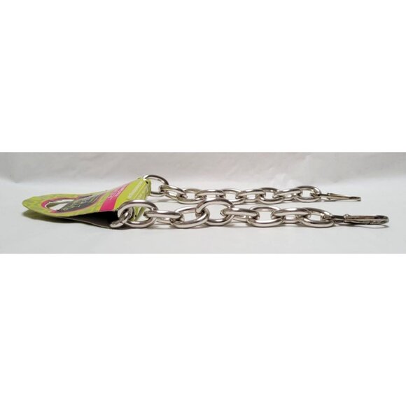 Purse N-Alize-It 16.5" Chain Link Handbag Handle Lobster Claw Clasps Silver-Tone - Picture 5 of 8